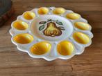 Z.g.a.n. mooie grote eierschaal( voor 10 eieren), Huis en Inrichting, Keuken | Servies, Ophalen of Verzenden, Zo goed als nieuw