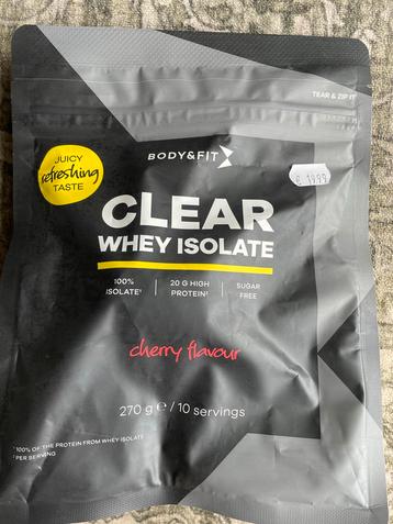 Body & Fit Clear Whey Isolate - Cherry beschikbaar voor biedingen
