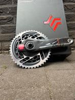 Crankset Sram Red / Powermeter / Quarq Spiderbased / 2x AXS, Crankstel of Pedalen, Sram, Racefiets, Nieuw