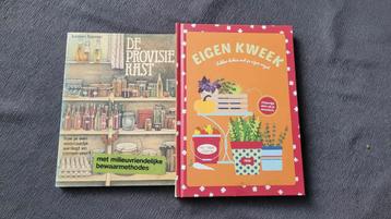 Boeken moestuin / weck / conserveren beschikbaar voor biedingen