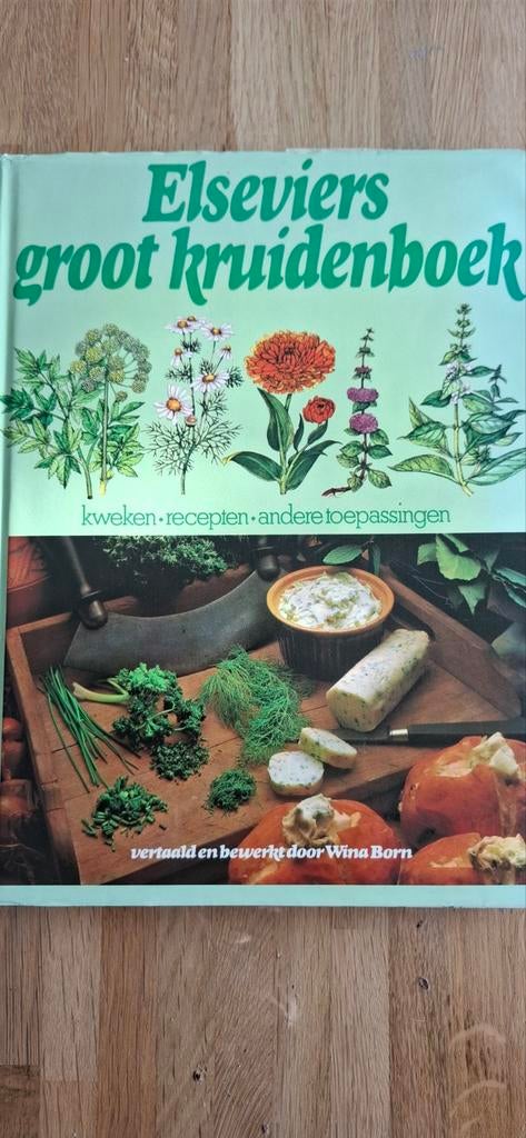 Elseviers Groot Kruidenboek - Zo Goed Als Nieuw, Ophalen of Verzenden, Zo goed als nieuw, Wina Born