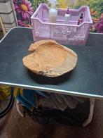 Houten Schaal - Uniek Design, Huis en Inrichting, Woonaccessoires | Schalen en Manden, Gebruikt, Schaal, Ophalen of Verzenden