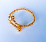 18 karaat gouden Surinaamse Boei armband, Sieraden, Tassen en Uiterlijk, Armbanden, Ophalen, Zo goed als nieuw, Goud, Goud