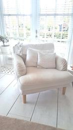 Stocksund feauteuil Ikea, Huis en Inrichting, Fauteuils, Ophalen, Hout, Gebruikt, 75 tot 100 cm