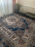 Groot Perzisch Tapijt - 12 Meter, Gebruikt, Blauw, Ophalen of Verzenden, 200 cm of meer