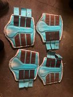 Turqouise beenbeschermers en western pad, Ophalen of Verzenden, Gebruikt