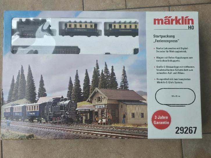 Marklin startset 29267, Hobby en Vrije tijd, Modeltreinen | H0, Zo goed als nieuw, Treinset, Wisselstroom, Märklin, NS, Ophalen of Verzenden
