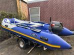 Hibo rubberboot met Suzuki buitenboordmotor en trailer., Watersport en Boten, Aluminium, Gebruikt, Benzine, Minder dan 70 pk