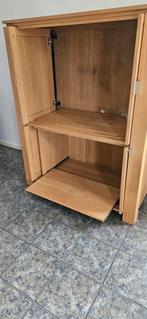 Houten Kast - 120x61x153 cm, Ophalen, 100 tot 150 cm, Modern, 50 tot 75 cm