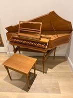 Klop Spinet, mooi instrumentje!, Muziek en Instrumenten, Snaarinstrumenten | Klavecimbels, Ophalen, Gebruikt