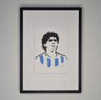 Maradona I (Argentinie), Linodruk met aquarel., Minder dan 50 cm, Oorspronkelijke maker, Verzenden, Nieuw