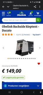 Kleptent ducato van obelink, Caravans en Kamperen, Tenten, Ophalen, Zo goed als nieuw