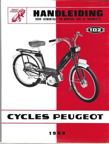 Peugeot 102 handleiding montage demontage (5666z) beschikbaar voor biedingen
