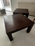 Bijzettafels, Huis en Inrichting, Tafels | Salontafels, Ophalen, Strak, Gebruikt, 50 tot 100 cm