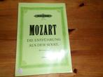 Mozart - Die Entfuhrung aus dem Serail, Muziek en Instrumenten, Bladmuziek, Klassiek, Ophalen of Verzenden, Artiest of Componist