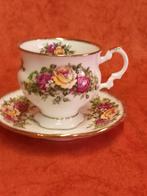 Queen's kop en schotel, theepot diverse borden  vintage, Antiek en Kunst, Ophalen of Verzenden