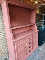 Mooie buffetkast in roze tint, Ophalen, Gebruikt, 100 tot 150 cm, Landelijk