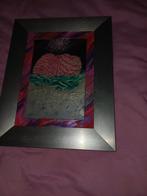 Schilderij in lijst, zolder vondst, Antiek en Kunst, Ophalen of Verzenden