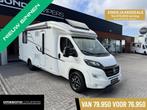 Hymer T 698 CL Queensbed EP-Levelsysteem Luifel Fietsenrek C, Caravans en Kamperen, Campers, Hordeur, 7 tot 8 meter, Bedrijf, Tot en met 3