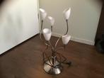 Tafel lamp, Huis en Inrichting, Lampen | Tafellampen, Verzenden, Zo goed als nieuw, Glas, Minder dan 50 cm