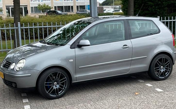Volkswagen polo 2004 Grijs **UNIEK**, Auto's, Volkswagen, Particulier, Polo, ABS, Airbags, Airconditioning, Alarm, Android Auto
