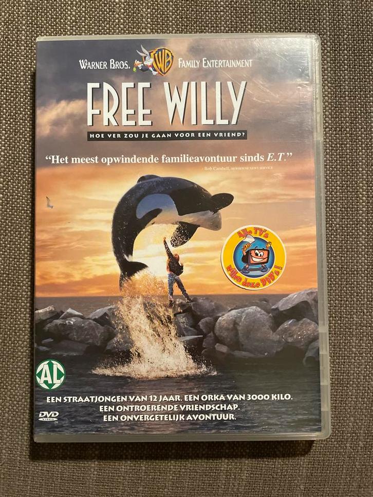 Free Willy - dvd, Cd's en Dvd's, Dvd's | Avontuur, Gebruikt, Alle leeftijden, Ophalen of Verzenden