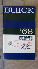 1968 Buick Riviera. First edition, Owner's Manual., Verzenden