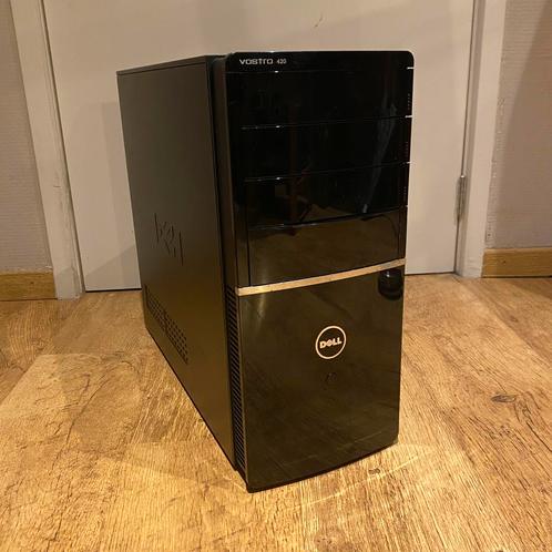 Dell Vostro 420 Quad-Core met windows 10, Computers en Software, Desktop Pc's, Gebruikt, 2 tot 3 Ghz, HDD, 8 GB, Met videokaart