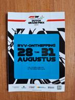Doorlaatbewijs Dutch GP 2025, Ophalen of Verzenden, Nieuw, Formule 1