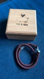 Pig & Hen armband Paars Maat M/L, Ophalen of Verzenden, Zo goed als nieuw, Paars, Overige materialen