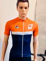 Wielrenkleding wielrenshirt fietsshirt maat M fila team NL, Ophalen of Verzenden, Zo goed als nieuw, Bovenkleding