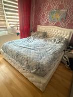 Boxspring 160x200 met opbergruimte, Ophalen of Verzenden, Zo goed als nieuw, Tweepersoons