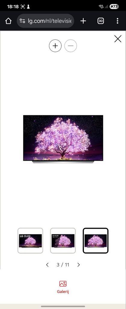 LG OLED C1 48 inch - Perfecte Beeldkwaliteit!, Audio, Tv en Foto, Televisies, Zo goed als nieuw, OLED, 80 tot 100 cm, 4k (UHD)