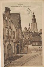 010 Zutphen Proostdijsteeg en St Walburgs Kerk 1923 gelopen, Verzamelen, Verzenden, 1920 tot 1940, Gelopen, Gelderland