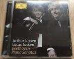 BEETHOVEN - PIANO SONATES - ARTHUR EN LUCAS JUSSEN, Ophalen of Verzenden, Classicisme, Zo goed als nieuw, Kamermuziek