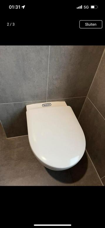 gratis witte geberit toilet