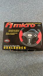 F1 micro race stuur voor PlayStation 1&2, Spelcomputers en Games, Spelcomputers | Sony PlayStation Consoles | Accessoires, Ophalen of Verzenden
