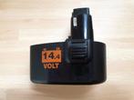Black & Decker 14.4v. Accu, Ophalen of Verzenden, Gebruikt