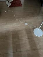 Witte staande lamp met dimmer, Huis en Inrichting, Ophalen of Verzenden, Zo goed als nieuw, 150 tot 200 cm