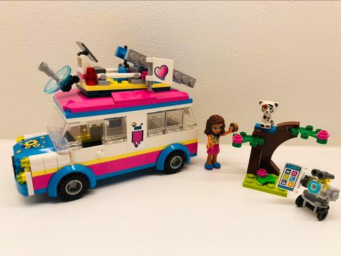 LEGO Friends 41333 Olivia’s missievoertuig, Kinderen en Baby's, Speelgoed | Duplo en Lego, Zo goed als nieuw, Lego, Complete set