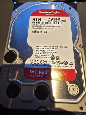 Western Digital 3,5" wd60efax 6 tb beschikbaar voor biedingen