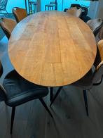 Sawa Teakhouten ovale eettafel, Huis en Inrichting, Tafels | Eettafels, Ophalen, 100 tot 150 cm, Teakhout, 200 cm of meer