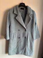 Lange jas mantel blauw one size, Kleding | Dames, Jassen | Winter, Ophalen of Verzenden, Zo goed als nieuw, Maat 38/40 (M), Blauw