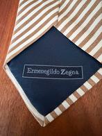 Ermenegildo Zegna Zijden Stropdas - Offwhite & Camel, Kleding | Heren, Stropdassen, Beige, Ophalen of Verzenden, Zo goed als nieuw