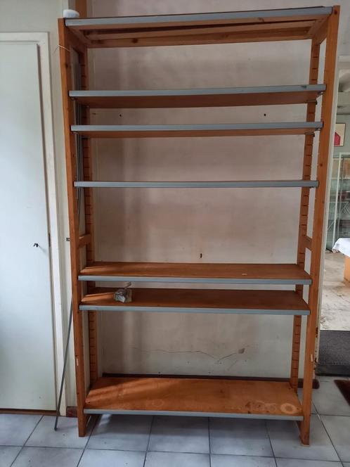 Stevige stellingkast, rek. Verstelbare planken., Huis en Inrichting, Kasten | Stellingkasten, Gebruikt, Ophalen