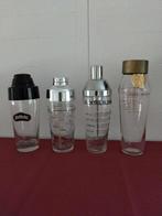4x Cocktail Shakers - vintage en retro stijl, o.a. Britvic e, Verzenden, Huis en Inrichting