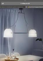 Vintage Ikea SVIRVEL hang / eettafel / bureau lamp, Huis en Inrichting, Lampen | Hanglampen, Vintage Ikea Svirvel, Kunststof, Zo goed als nieuw
