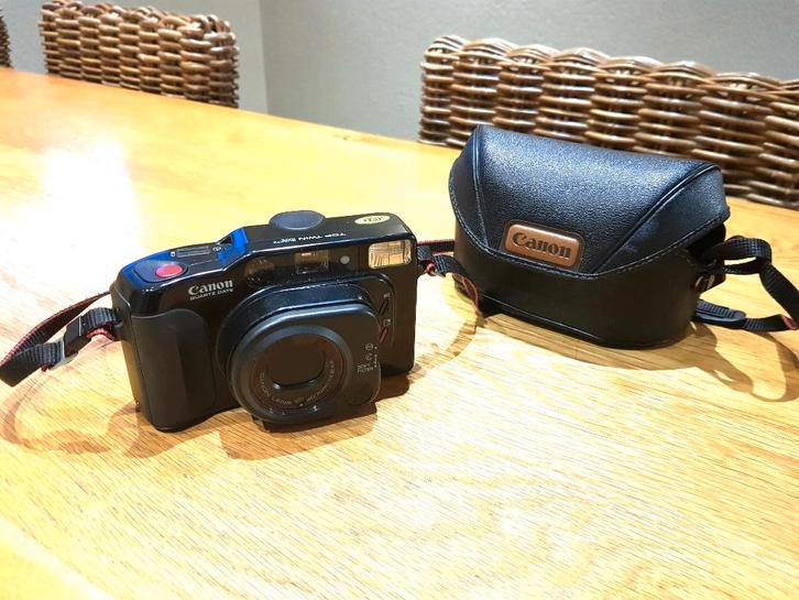Canon top twin zoom camera, Audio, Tv en Foto, Fotocamera's Analoog, Gebruikt, Compact, Canon, Ophalen of Verzenden