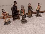 Stenen clown beelden 5 x nieuw staat, Verzamelen, Beelden en Beeldjes, Ophalen of Verzenden, Zo goed als nieuw, Overige typen