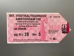 Ticket Ajax - Int. Voetbaltournooi 709 (1984), Verzenden, Gebruikt, Ajax, Overige typen
